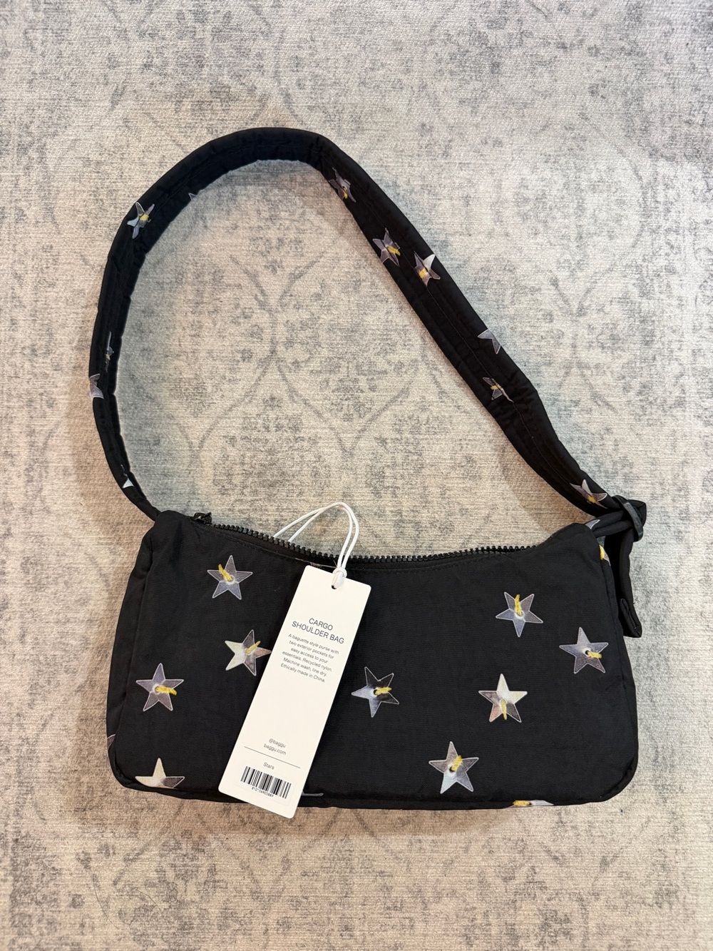 NEW Baggu Cargo Shoulder Bag - Limited Edition Stars - Picture 6 of 7